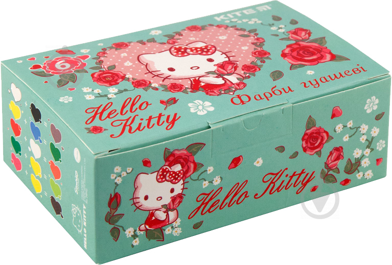 Гуашь Hello Kitty 6 цветов HK19-062 KITE - фото 1