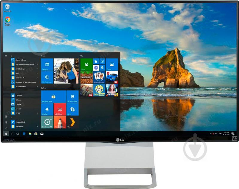 Монітор LG 27" (27MP77HM-P) - фото 1