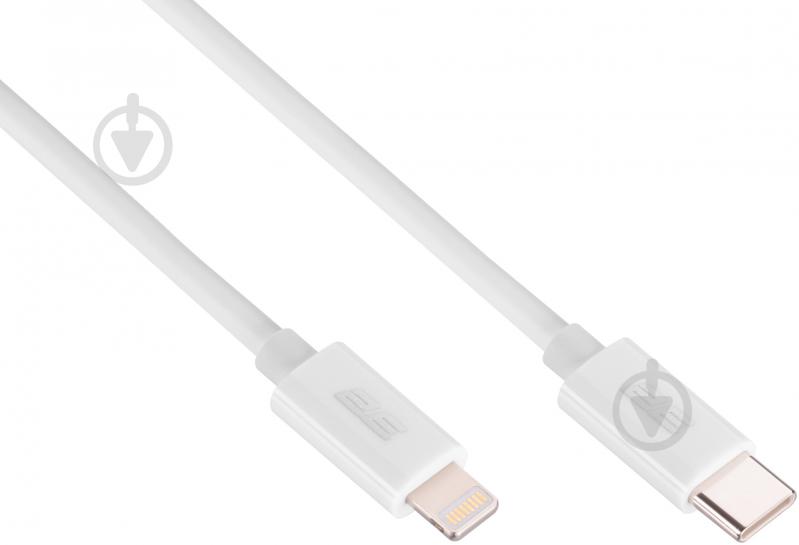 Кабель 2E USB-C - Lightning Glow 1 м белый (2E-CCCL-WH) - фото 2