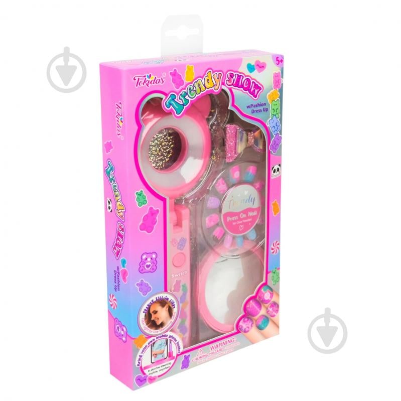 Набор аксессуаров Shantou лампа для селфи с USB-кабелем, наклейки на ногти, зеркало, аксессуары T257S - фото 3 Набор аксессуаров Shantou лампа для селфи с USB-кабелем, наклейки на ногти, зеркало, аксессуары T257S - фото 3