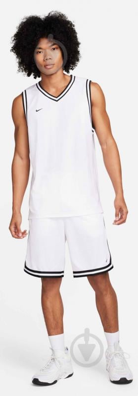 Майка Nike M NK DF DNA JERSEY FQ3707-100 р.2XL белый - фото 6