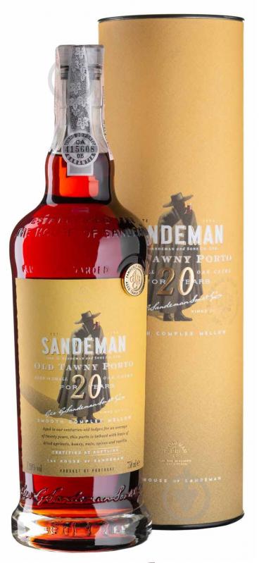 Вино Sandeman Tawny Porto 20 років 0,75 л - фото 1