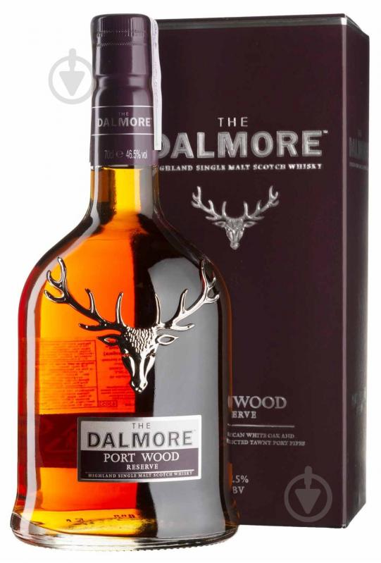 Віскі Dalmore Port Wood 46.5% в подарунковій коробці 0,7 л - фото 1
