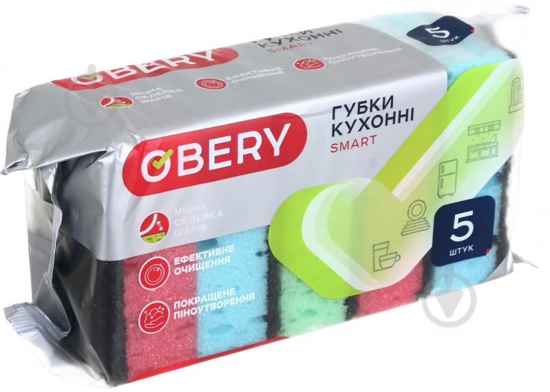 Губка для кухни OBERY SMART 5 шт. - фото 3