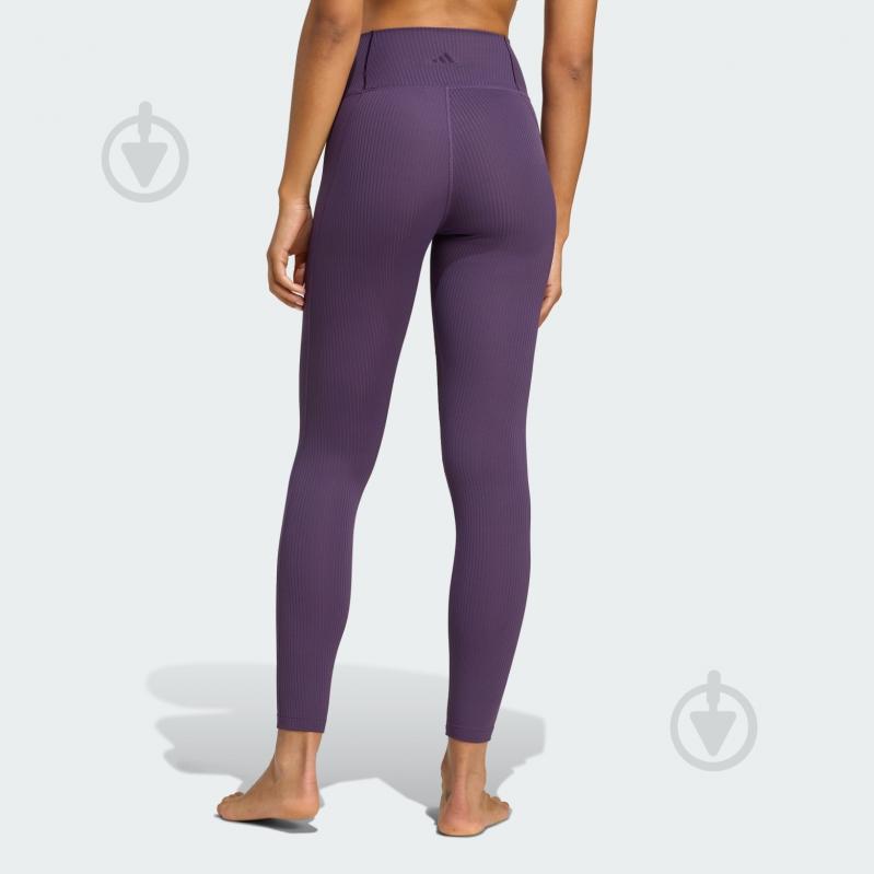 Лосины Adidas ALL ME RIB L JW7591 р.M фиолетовый - фото 2 Лосины Adidas ALL ME RIB L JW7591 р.M фиолетовый - фото 2