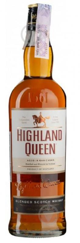 Віскі Highland Queen 40% 1 л - фото 1