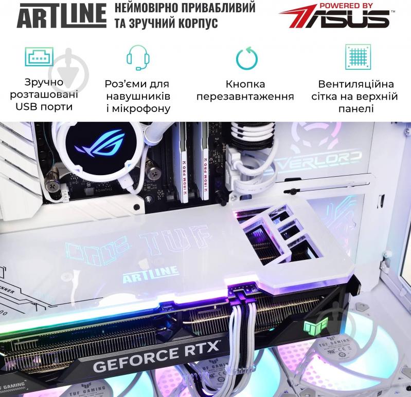 Компьютер Artline Overlord GT502 Windows 11 Home (GT502v86Winw) white - фото 9