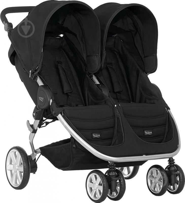 Коляска для двійні Britax B-AGILE Double Cosmos Black 2000023161 - фото 3