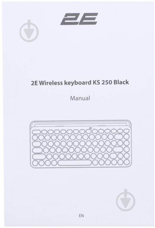 Клавіатура 2E (2E-KS250WBK) black - фото 9