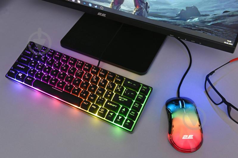 Мышь 2E Gaming MG345 RGB USB transparent (2E-MG345TR) - фото 8