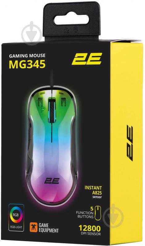Мышь 2E Gaming MG345 RGB USB transparent (2E-MG345TR) - фото 6