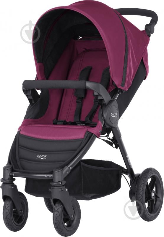 Коляска прогулянкова Britax B-Motion 4 Wine Red 2000025707 - фото 1