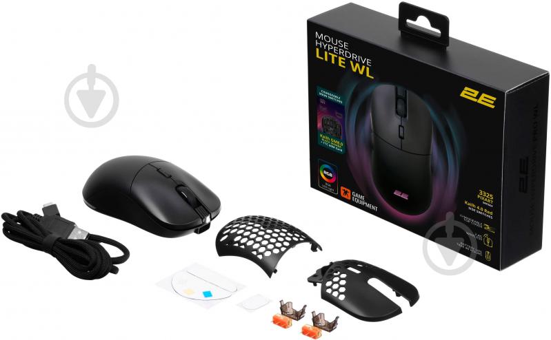 Миша 2E Gaming HyperDrive Lite RGB black (2E-MGHDL-WL-BK) - фото 12 Миша 2E Gaming HyperDrive Lite RGB black (2E-MGHDL-WL-BK) - фото 12