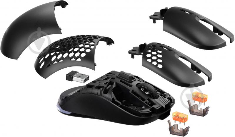 Миша 2E Gaming HyperDrive PRO RGB Wireless/USB black (2E-MGHDPR-WL-BK) - фото 10