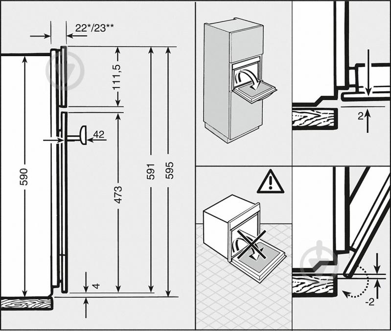 Пароварка комбинированная Miele DGC 6660 RU OBSW 23666023RU - фото 4