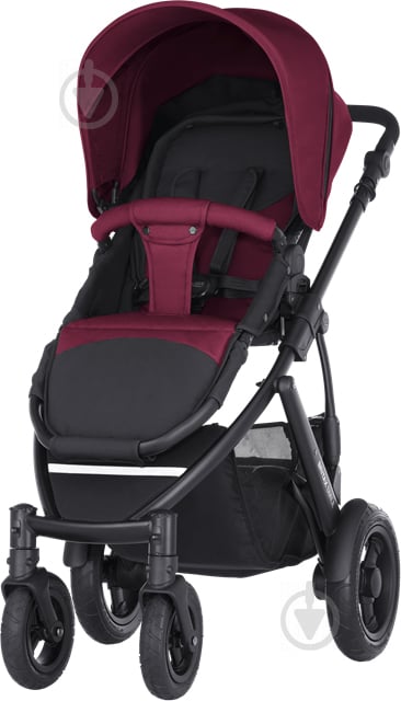 Коляска прогулочная Britax Smile 2 Wine Red 2000025716 - фото 1