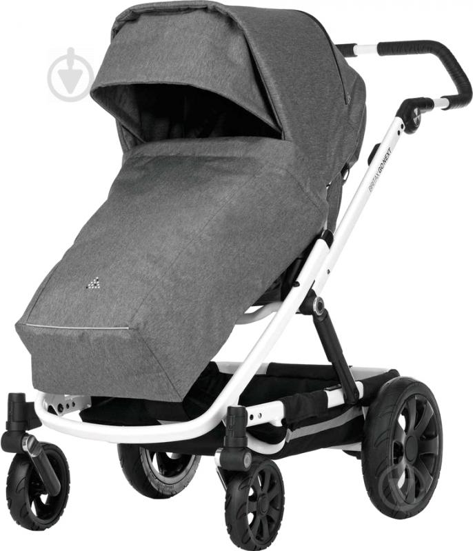 Коляска універсальна 2 в 1 Britax Go Next Grey melange 2000023644 - фото 4