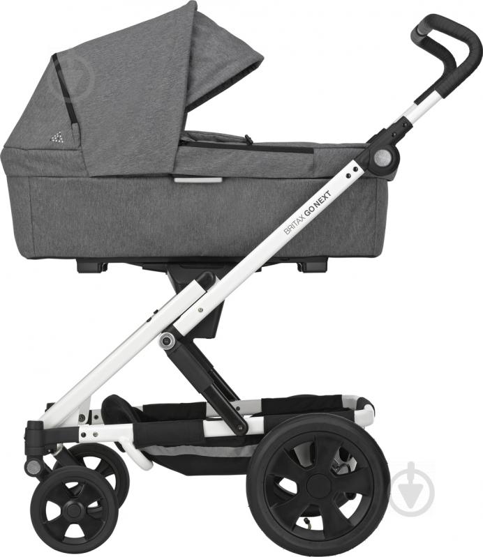 Коляска универсальная 2 в 1 Britax Go Next Grey melange 2000023644 - фото 2