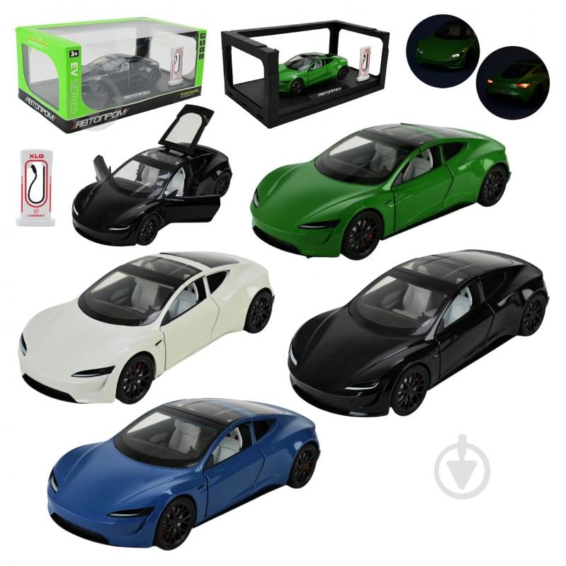 Машинка Автопром 1:24 с зарядной станцией AP7724 - фото 1 Машинка Автопром 1:24 с зарядной станцией AP7724 - фото 1