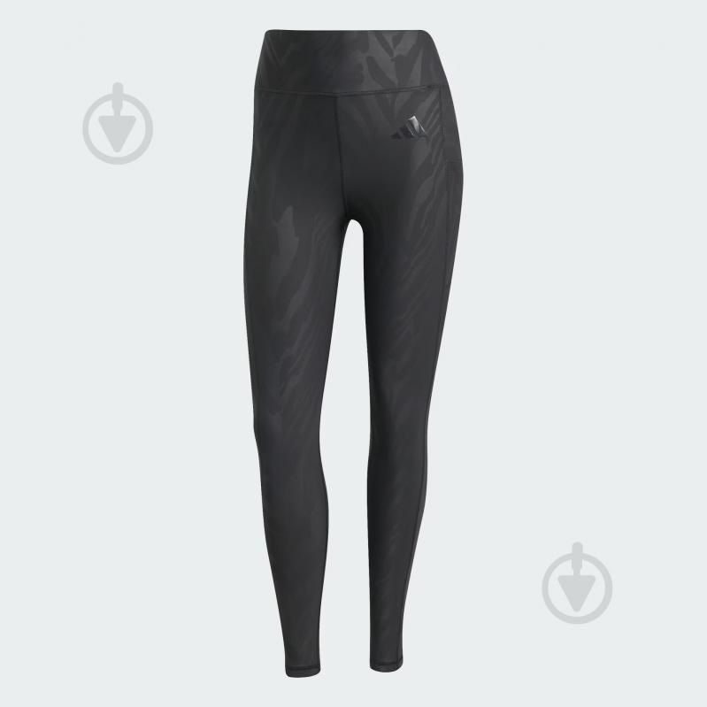 Лосины Adidas OPTIME AOP JV5185 р.M черный - фото 5 Лосины Adidas OPTIME AOP JV5185 р.M черный - фото 5