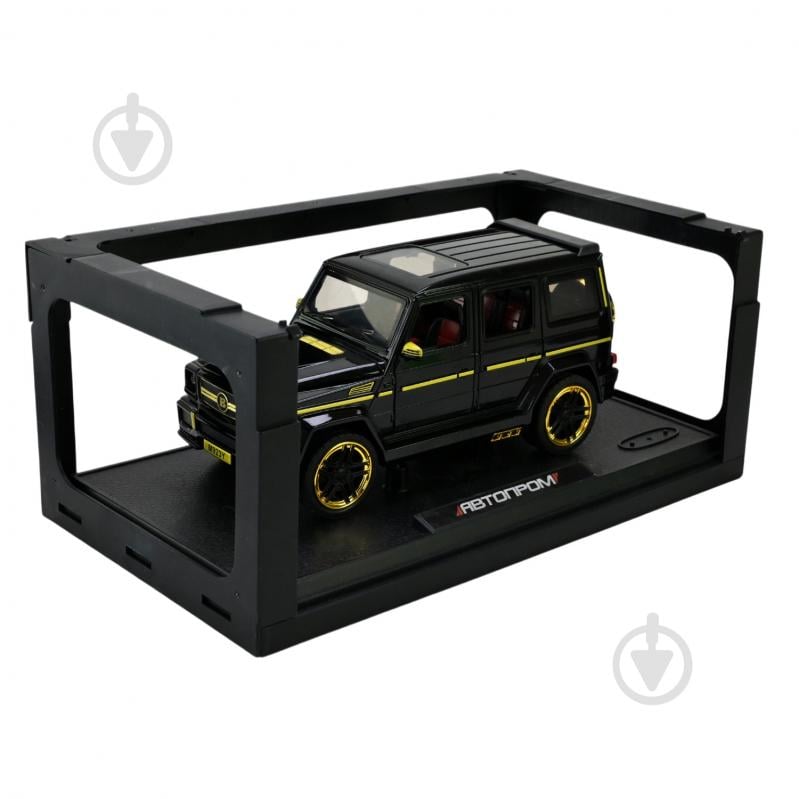 Машинка Автопром 1:24 черная AP7719 - фото 4 Машинка Автопром 1:24 черная AP7719 - фото 4