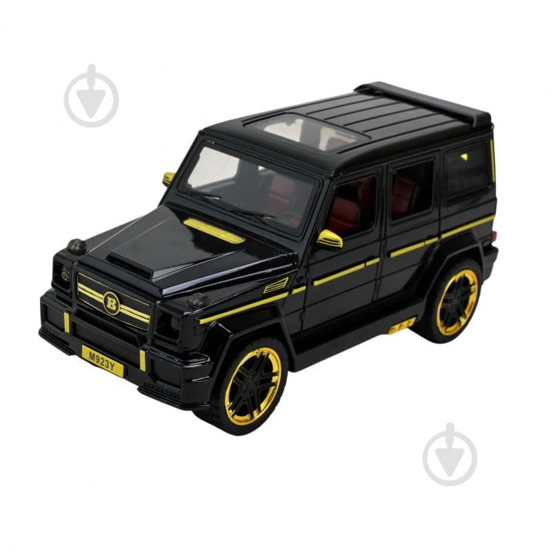 Машинка Автопром 1:24 черная AP7719 - фото 3 Машинка Автопром 1:24 черная AP7719 - фото 3