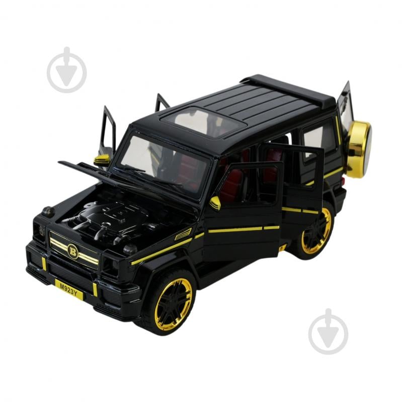 Машинка Автопром 1:24 черная AP7719 - фото 2 Машинка Автопром 1:24 черная AP7719 - фото 2