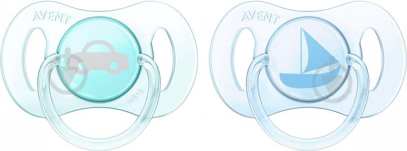 Набор пустышек Philips Avent Mini 2 шт. SCF151/01 - фото 1 Набор пустышек Philips Avent Mini 2 шт. SCF151/01 - фото 1