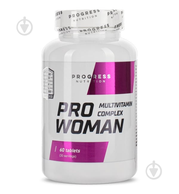 Комплекс мультивитаминный Progress Nutrition Pro Woman 60 шт./уп. 84 г - фото 1