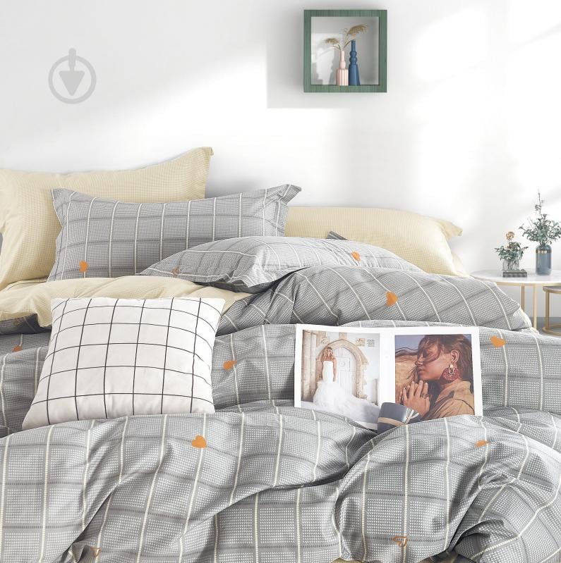 Комплект постельного белья 2,0 SQUARE мульти La Nuit - фото 1