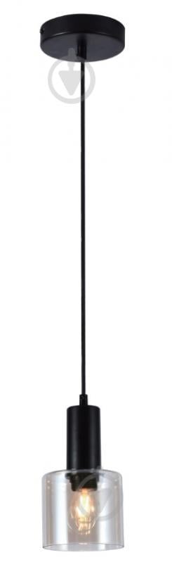 Підвіс WunderLicht 1x40 Вт Е27 чорний 2171-31 - фото 1