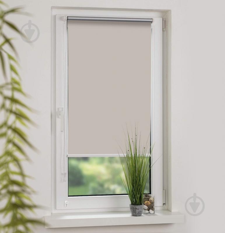 Ролета мини термо (blackout) Rollotex с фиксацией под наклон BOSTON ванильная 83x240 см - фото 2 Ролета мини термо (blackout) Rollotex с фиксацией под наклон BOSTON ванильная 83x240 см - фото 2