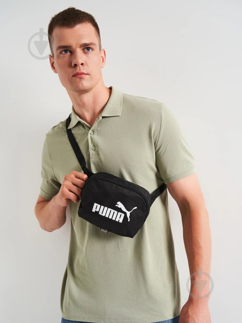 Сумка поясна Puma PHASE WAIST BAG 07995401 чорний - фото 6