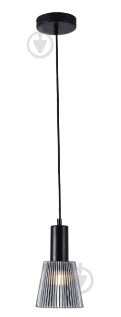 Подвес WunderLicht 1x40 Вт E27 черный 2706-31 BK - фото 1