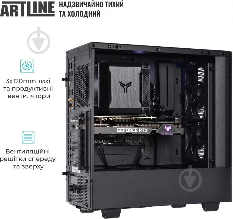 Компьютер Artline SILENT SL8 (SL8v33) black - фото 5