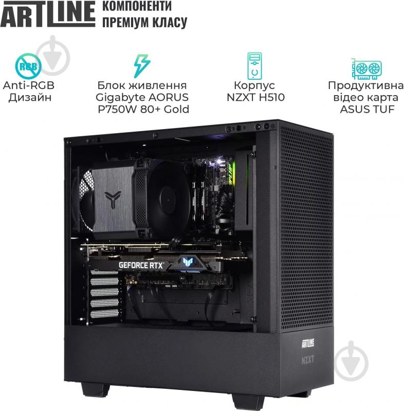 Компьютер Artline SILENT SL8 (SL8v33) black - фото 6