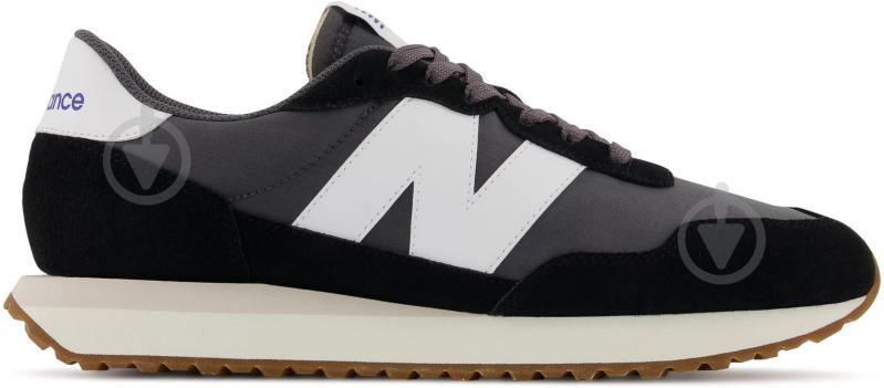 Кроссовки мужские демисезонные New Balance MS237GA р.40,5 черно-белые - фото 1