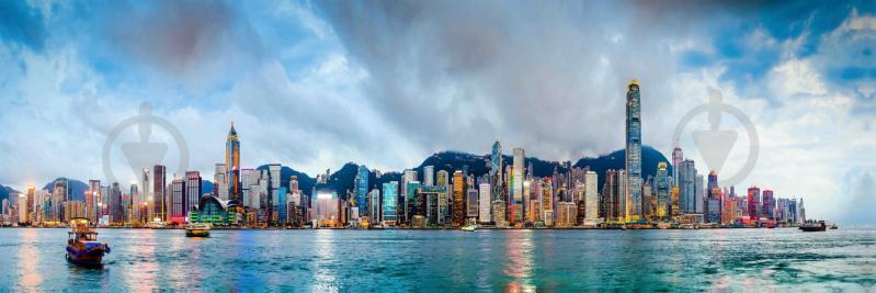 Репродукция Город Hong Kong-1150-5 50x150 см RozenfeldArt RZF-205 - фото 1