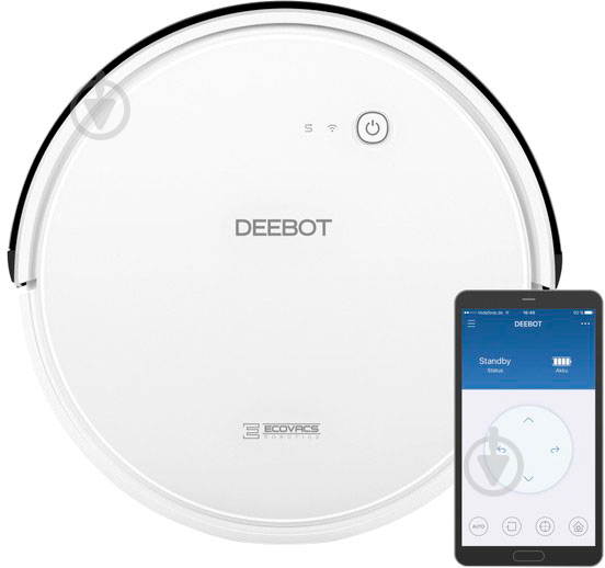 Робот-пилосос Ecovacs Deebot 605 (D03G.02) white - фото 2