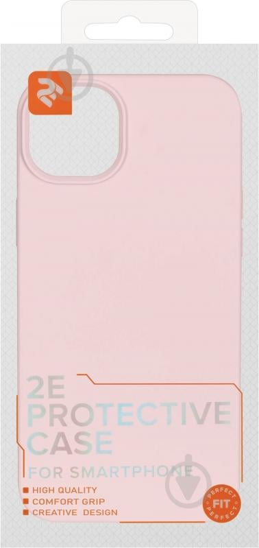Чехол 2E Basic Liquid Silicone для Apple iPhone 14 Pro Max rose pink (2E-IPH-14PRM-OCLS-RP) - фото 3