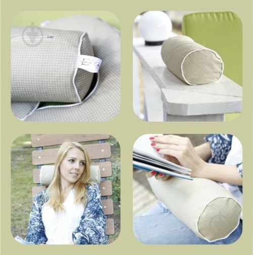 Подушка Eco-roll d-12x35 см Ecopillow - фото 3
