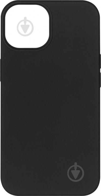 Чехол 2E Basic Liquid Silicone для Apple iPhone 14 black (2E-IPH-14-OCLS-BK) - фото 1