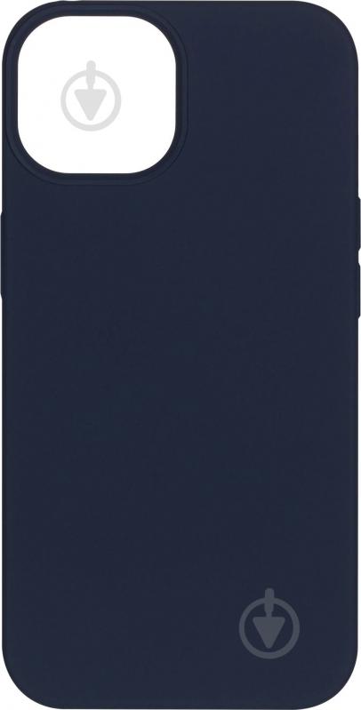 Чохол 2E Basic Liquid Silicone для Apple iPhone 14 midnight blue (2E-IPH-14-OCLS-MB) - фото 1