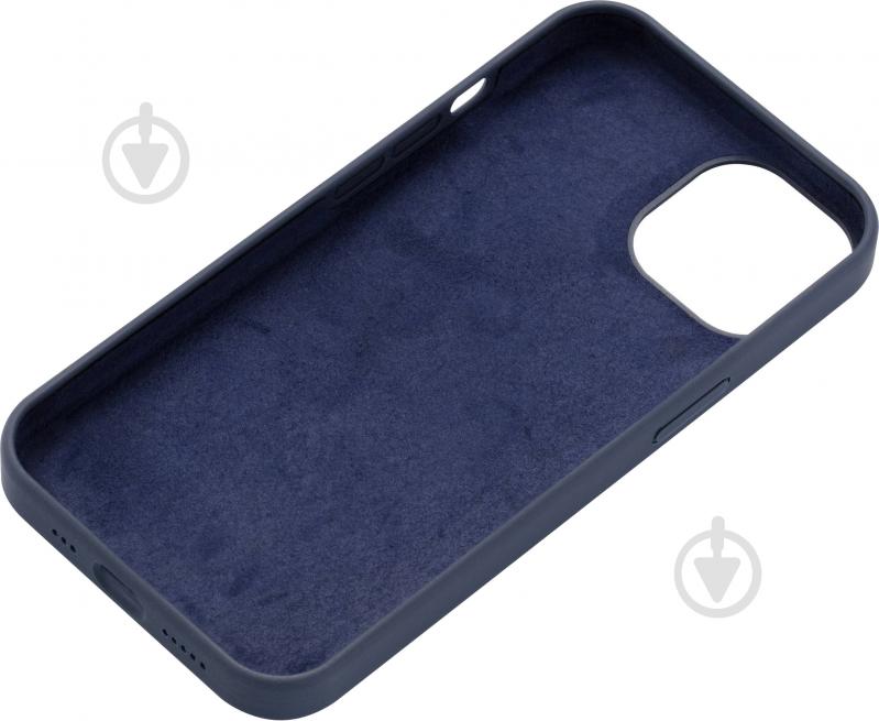 Чохол 2E Basic Liquid Silicone для Apple iPhone 14 midnight blue (2E-IPH-14-OCLS-MB) - фото 2