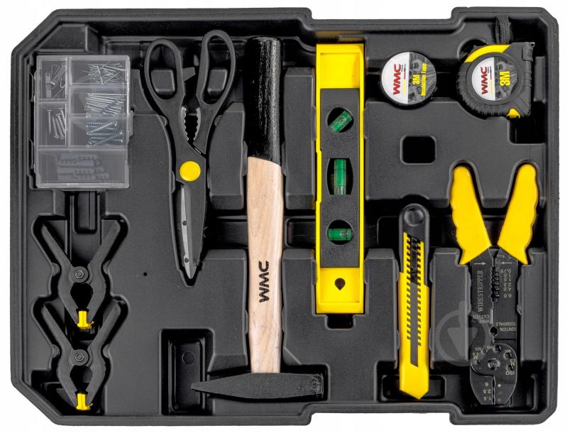 Набор ручного инструмента WMC TOOLS 186 шт. WMC186-3 - фото 3