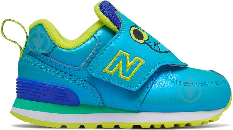 Кроссовки New Balance IV574ZOF р.23 голубые - фото 1