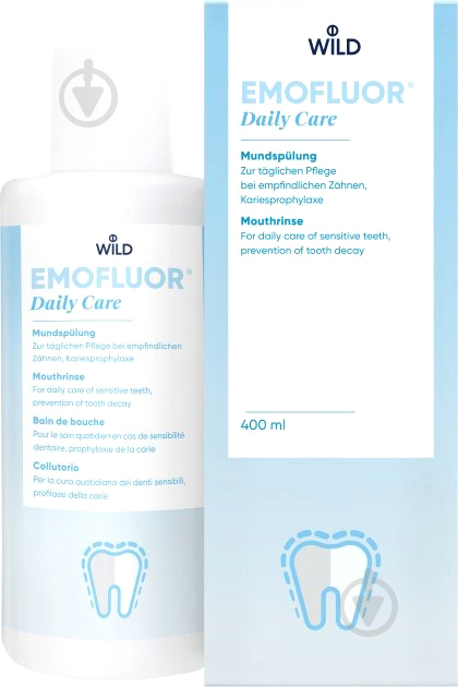 Ополіскувач для ротової порожнини Dr. Wild Emofluor Daily Care 400 мл - фото 2