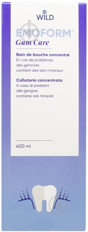 Ополіскувач для ротової порожнини Dr. Wild концентрат Emoform догляд за яснами 400 мл - фото 4