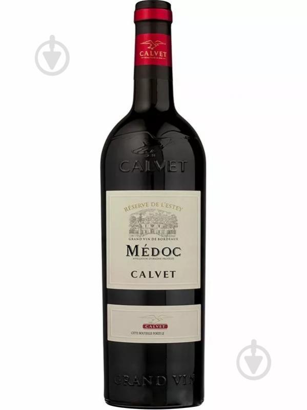 Вино Calvet Reserve de L'Estey Medoc 0,75 л - фото 1