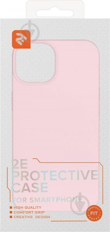 Чохол 2E Basic Liquid Silicone для Apple iPhone 14 (2E-IPH-14-OCLS-RP) - фото 3